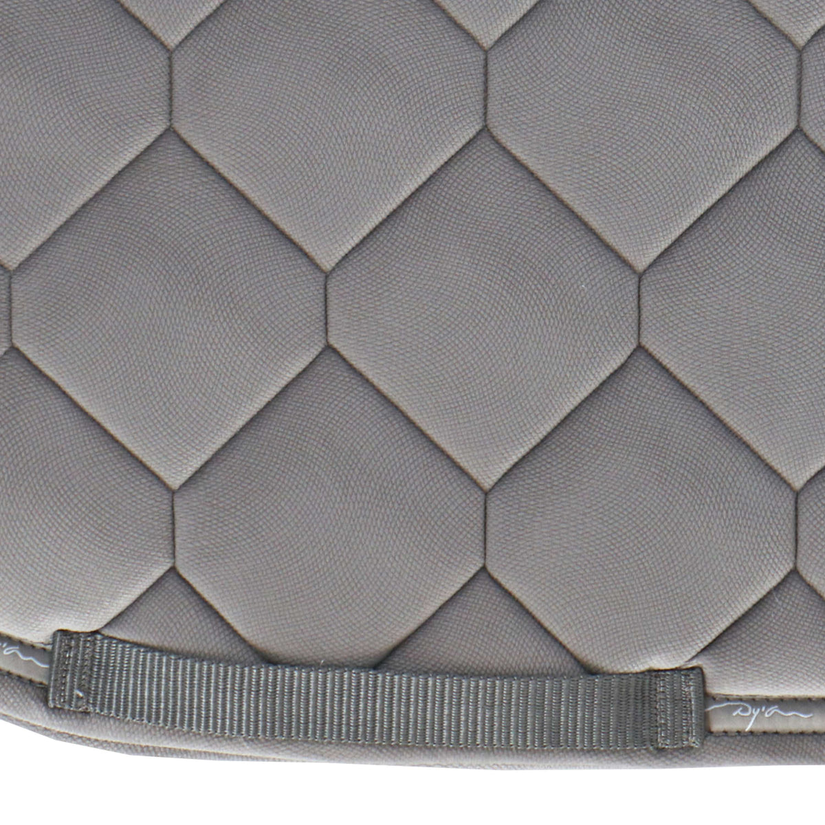 Dyon Tapis de Selle Curduroy Dressage Gris