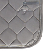 Dyon Tapis de Selle Curduroy Dressage Gris