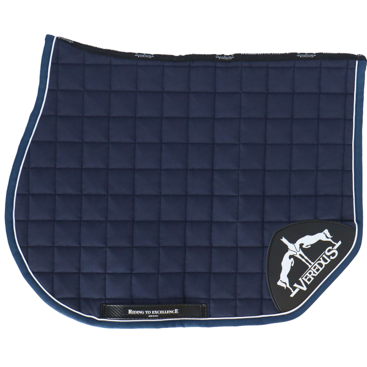 Veredus Tapis de Selle Microfiber S1 de Saut Bleu