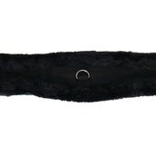 Covalliero Sangle Faux Fur Long Noir