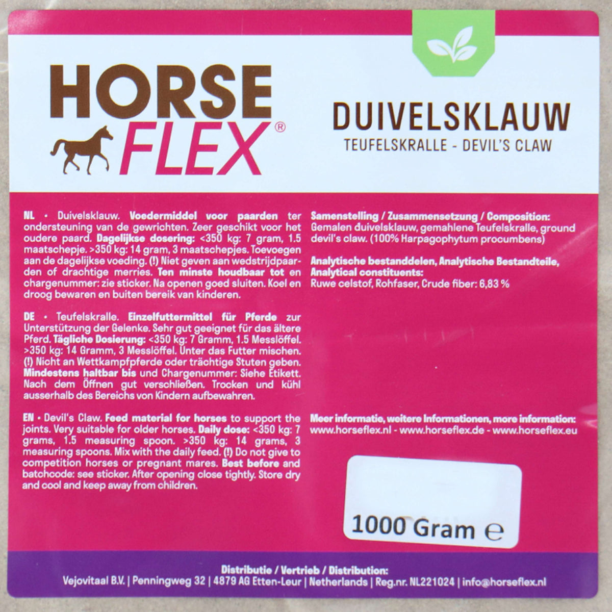 HorseFlex Griffes du diable Recharge