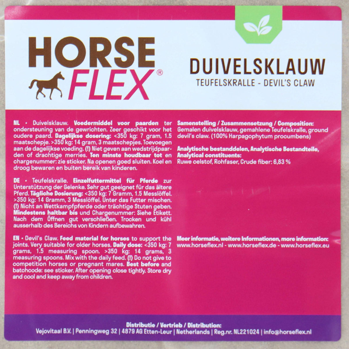 HorseFlex Griffes du diable Recharge