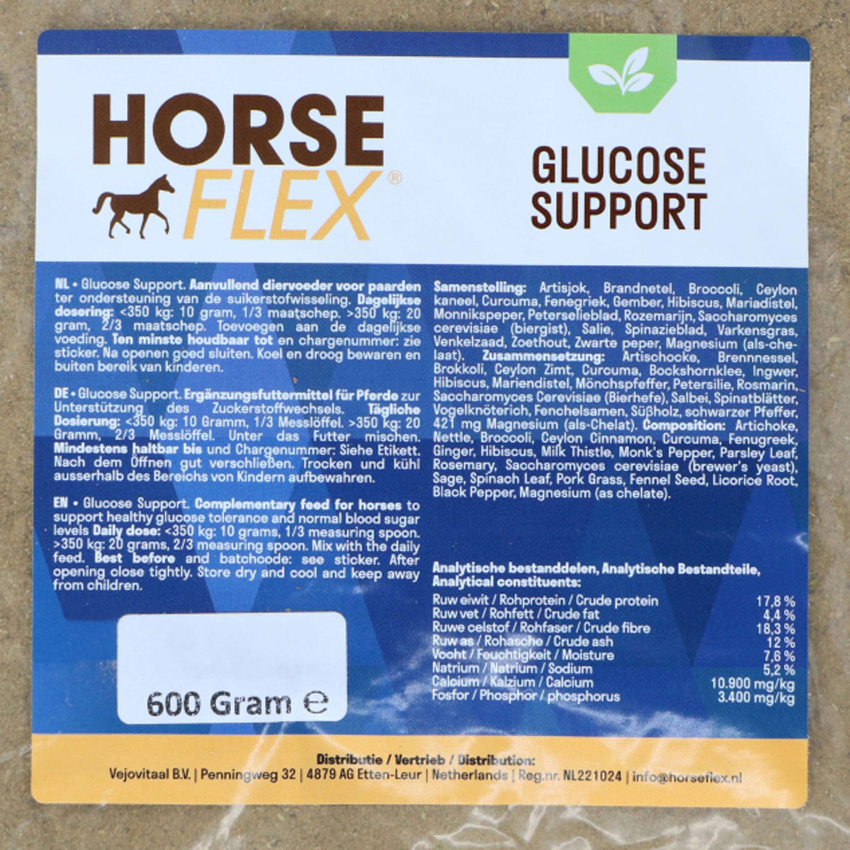 HorseFlex Soutien glycémique Recharge