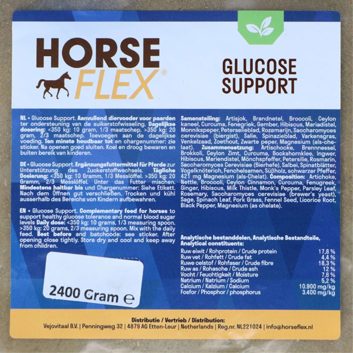 HorseFlex Soutien glycémique Recharge