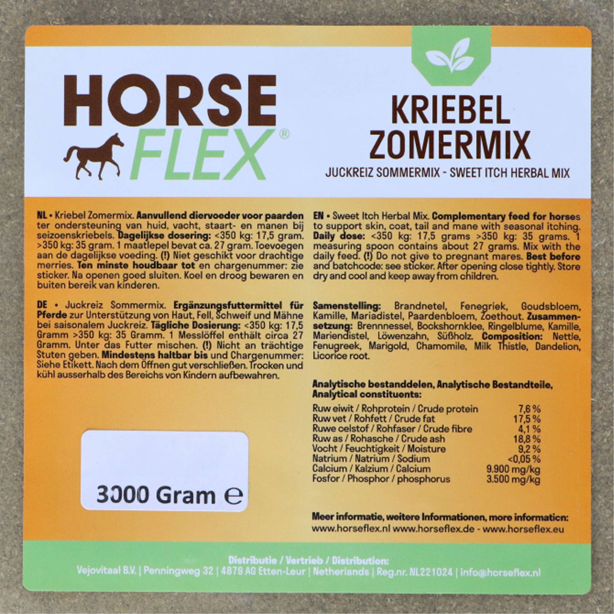 HorseFlex Mélange d'été qui démange Recharge