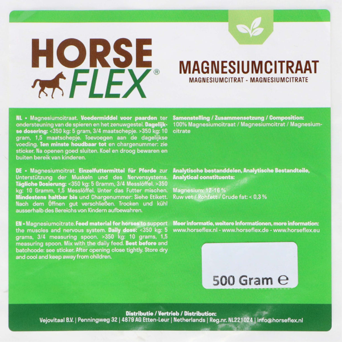 HorseFlex Citrate de Magnésium Recharge