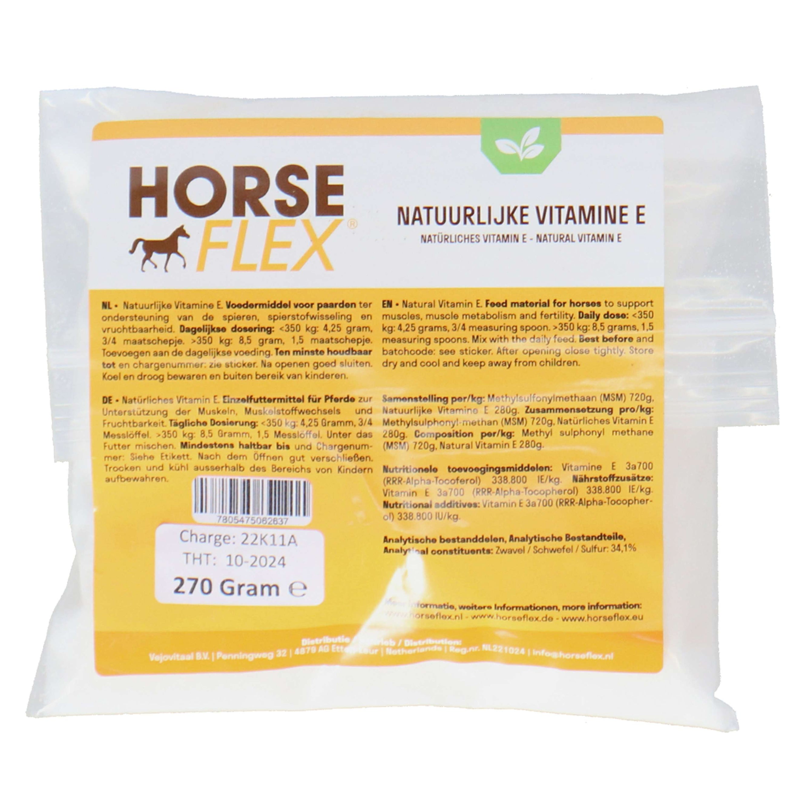 Horseflex Vitamine E naturelle Recharge