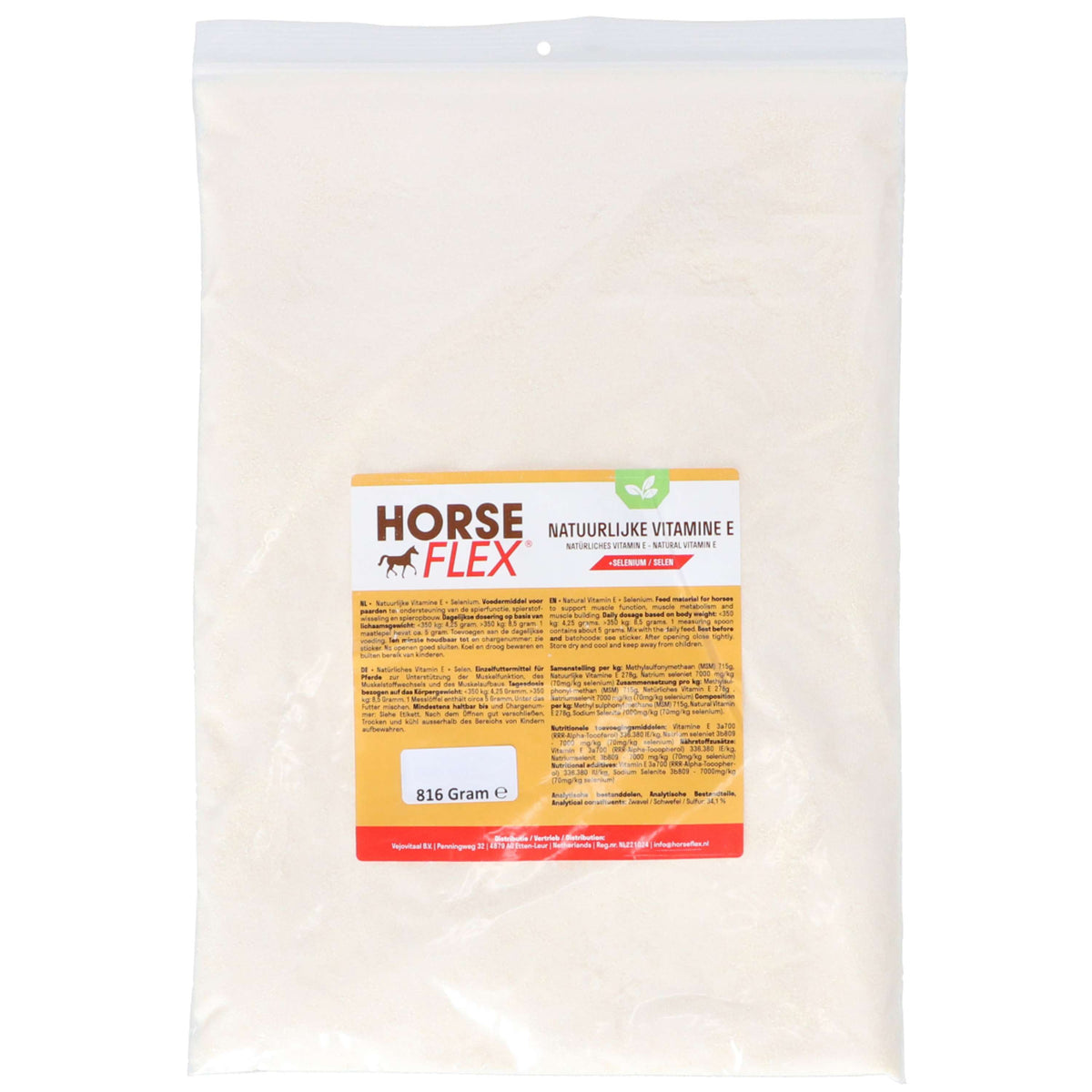 HorseFlex Vitamine E naturelle + Sélénium Recharge