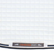 Schockemöhle Tapis de Selle Neo Star de Saut blanc/marine