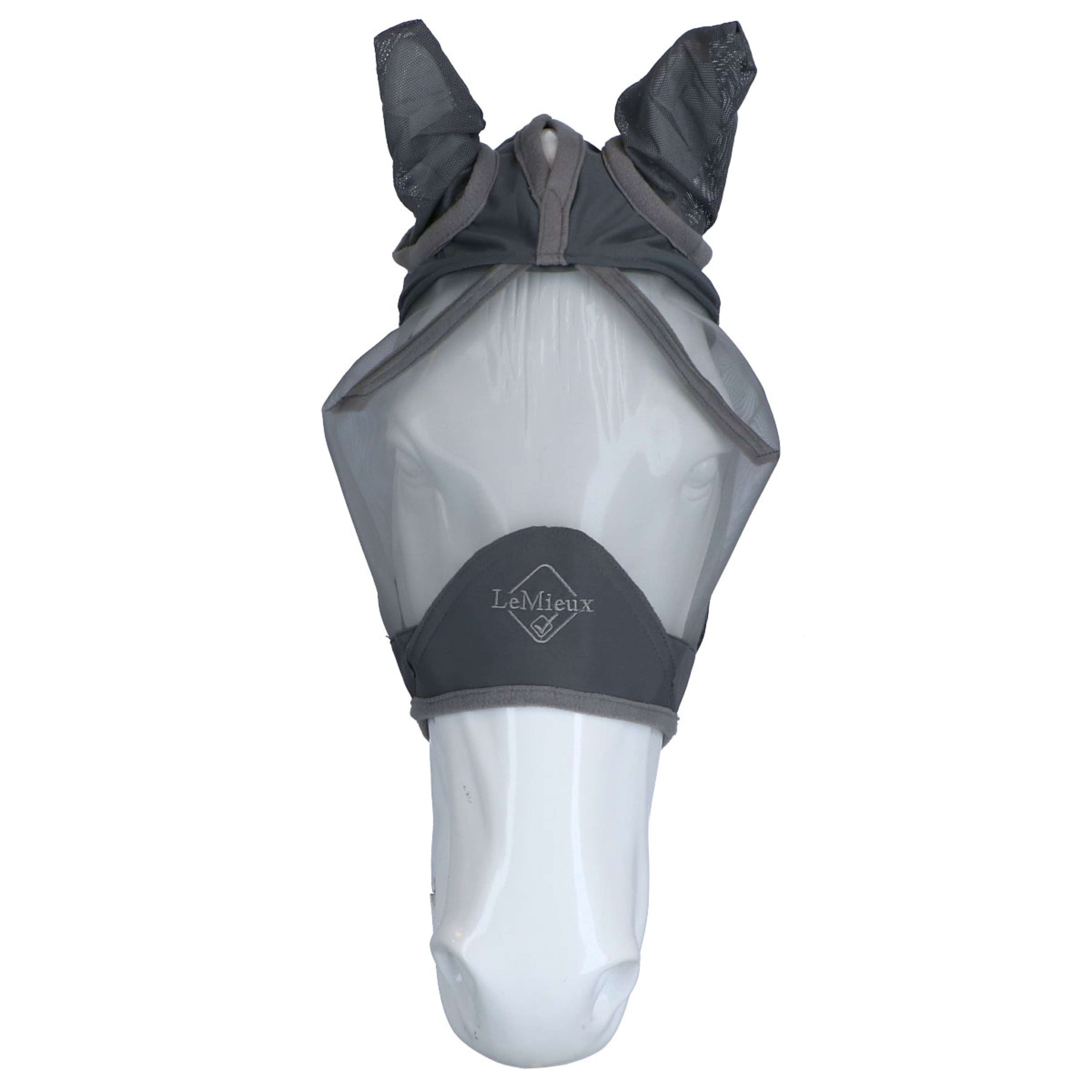 LeMieux Masque Anti-Mouches ArmourShield Pro Half Gris LeMieux Masque Anti-Mouches ArmourShield Pro Half Gris