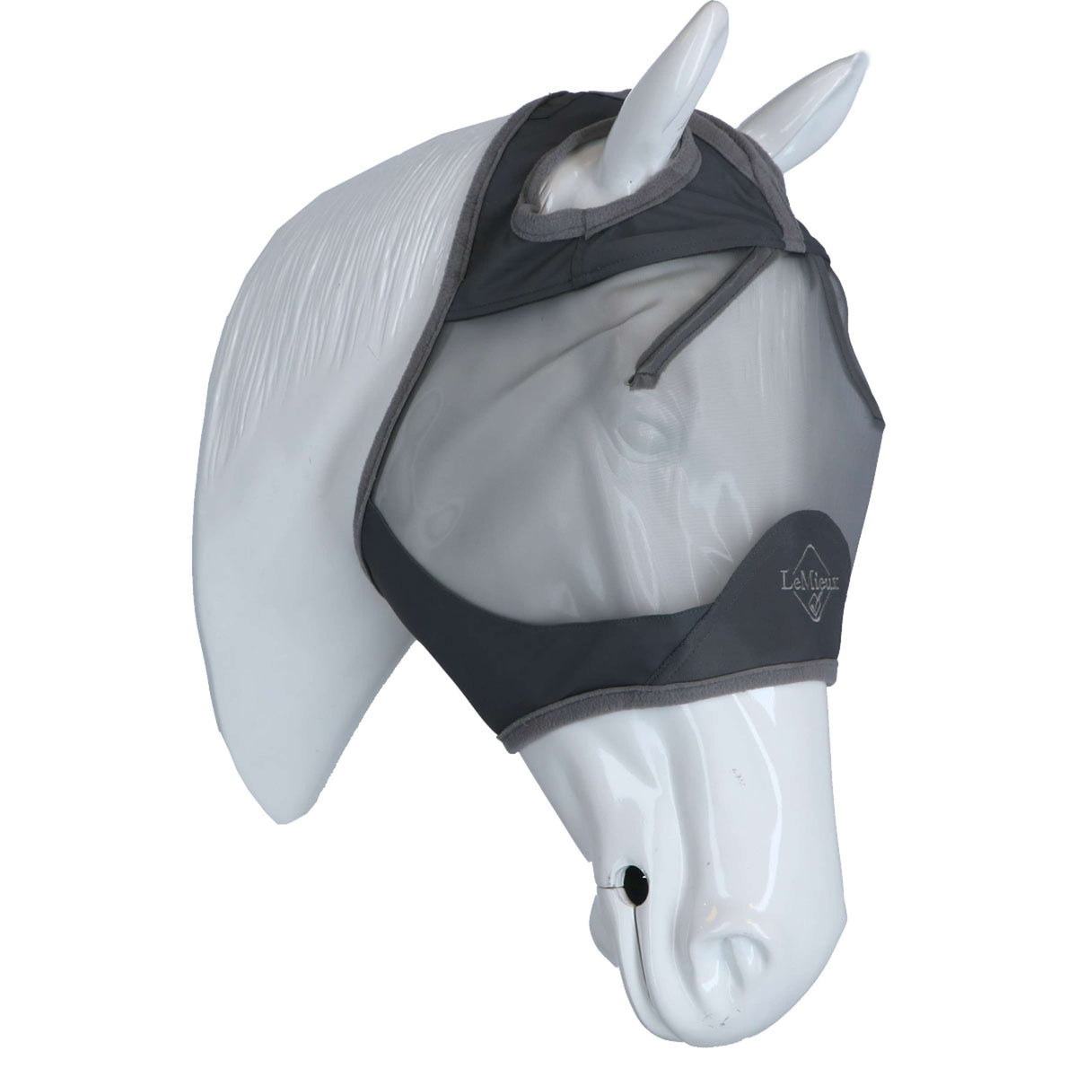 LeMieux Masque Anti-Mouches ArmourShield Pro Standard Gris