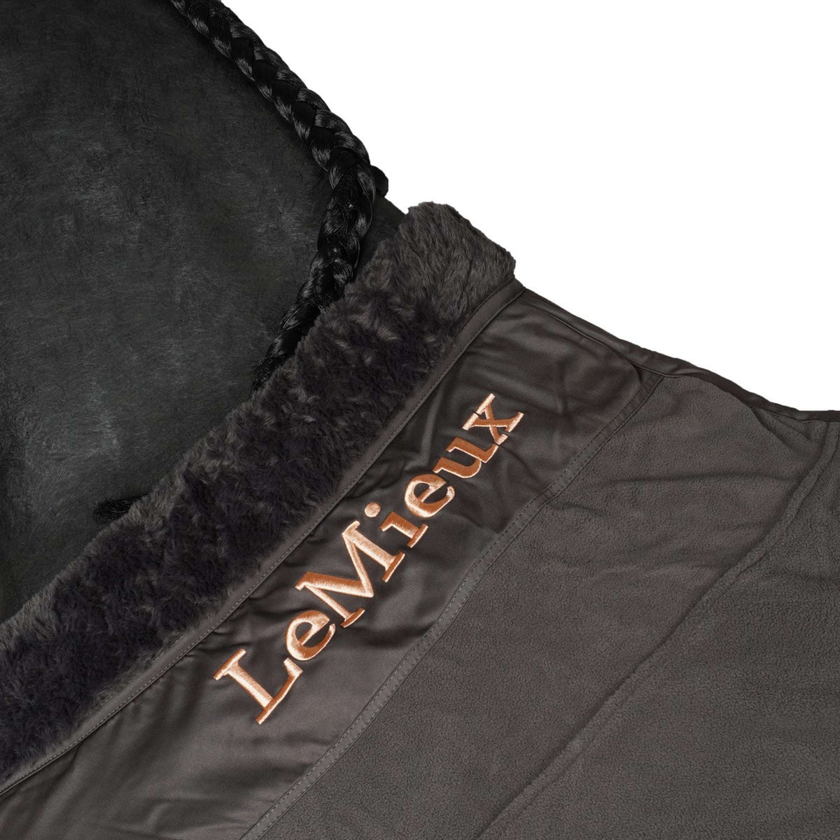 LeMieux Couverture Polaire Luxe Anthracite