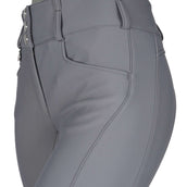 Pikeur Pantalon d'Équitation Candela Softshell Full Grip Dark Shadow