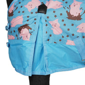 Saxon Couverture d'Hiver Standard Neck Medium 600D Poney Pig Print