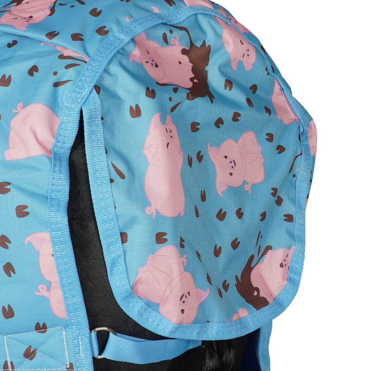 Saxon Couverture d'Hiver Standard Neck Medium 600D Poney Pig Print