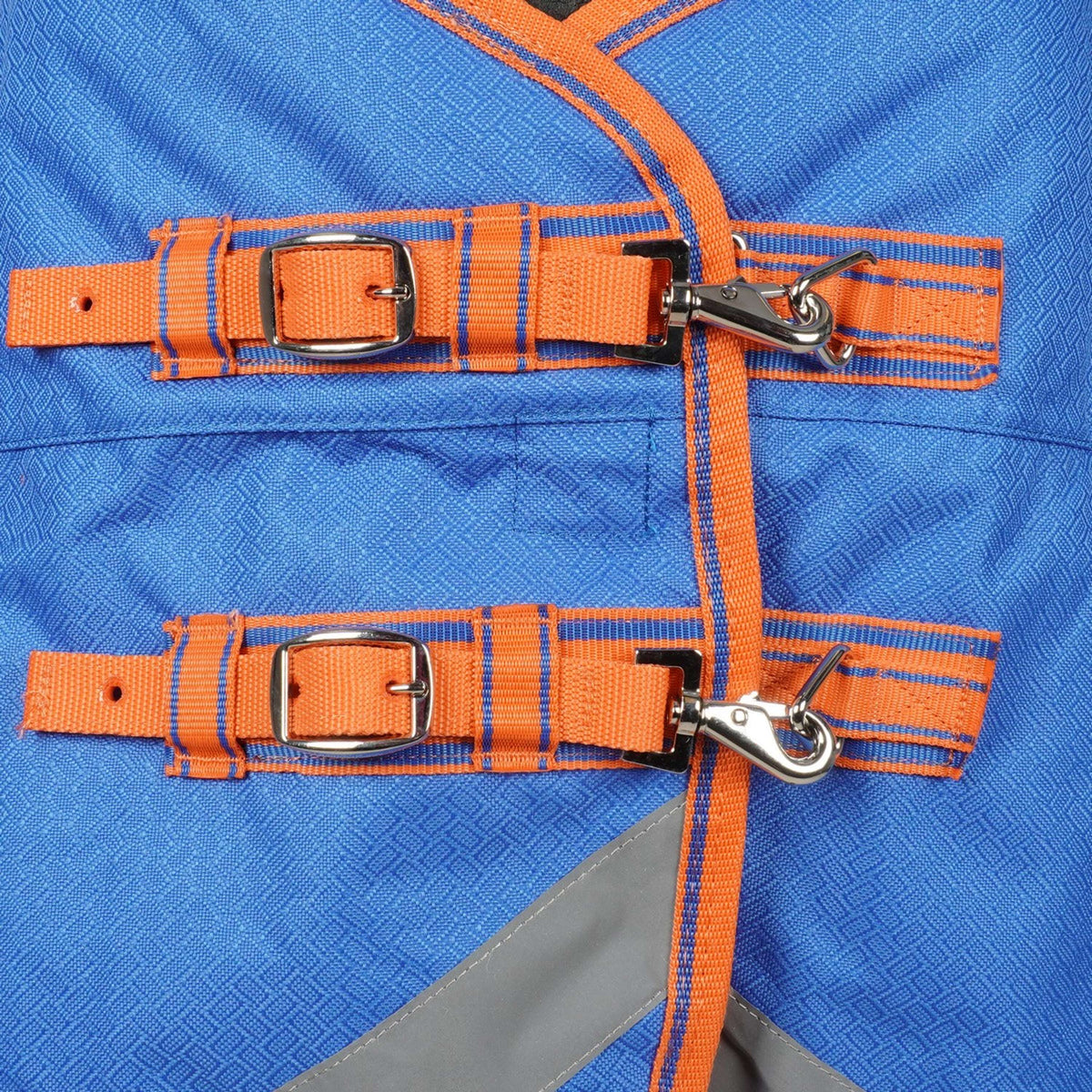 Weatherbeeta Couverture d'Hiver Comfitec Plus Dynamic II Detach-A-Neck Medium Royal Blue/Bright Orange