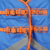 Weatherbeeta Couverture d'Hiver Comfitec Plus Dynamic II Detach-A-Neck Medium Royal Blue/Bright Orange