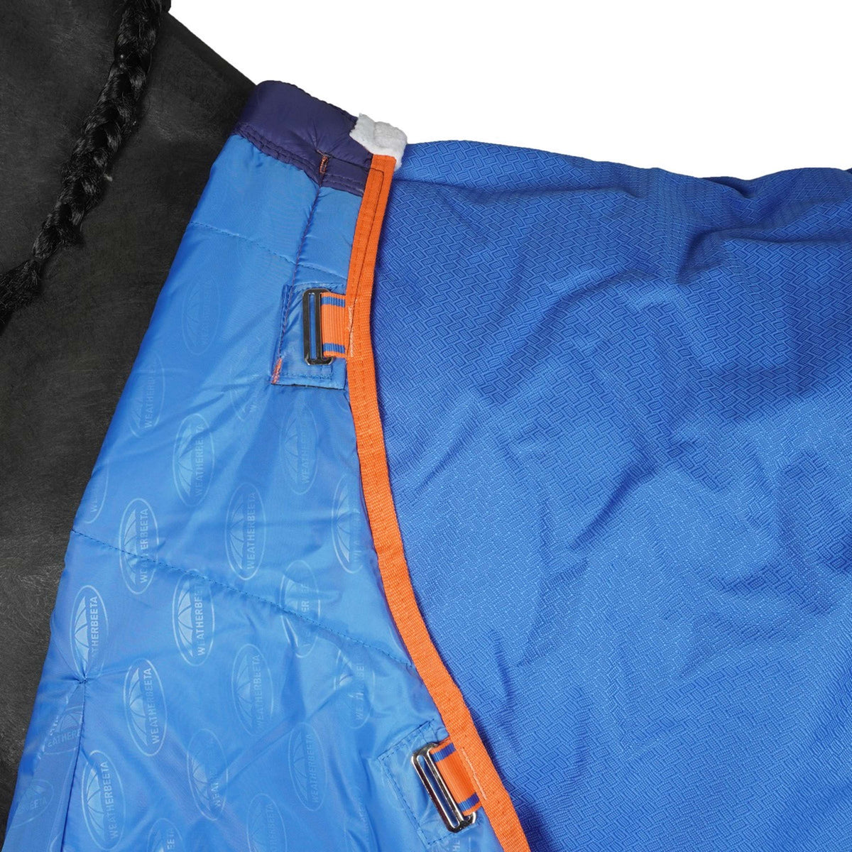 Weatherbeeta Couverture d'Hiver Comfitec Plus Dynamic II Detach-A-Neck Medium Royal Blue/Bright Orange