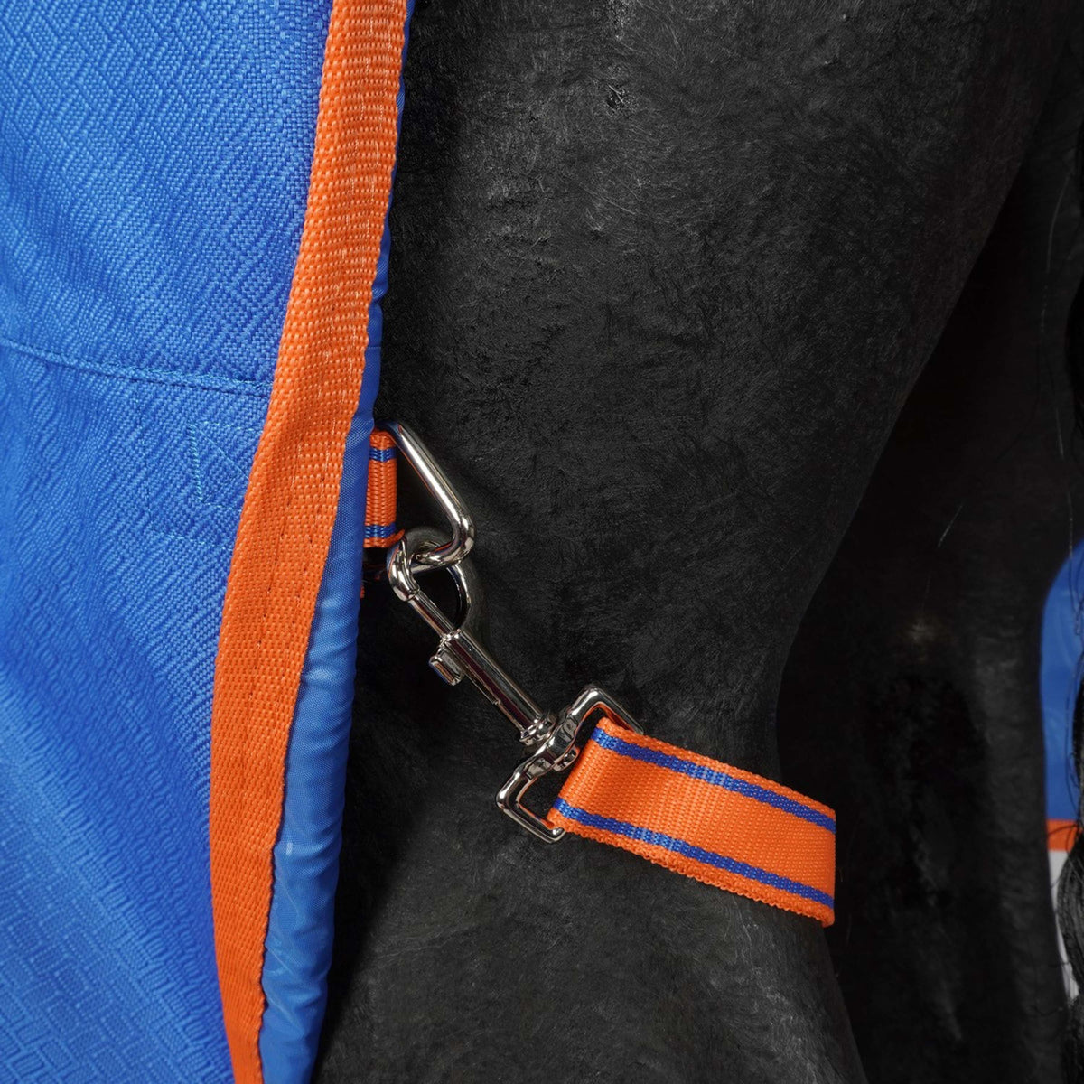 Weatherbeeta Couverture d'Hiver Comfitec Plus Dynamic II Detach-A-Neck Medium Royal Blue/Bright Orange