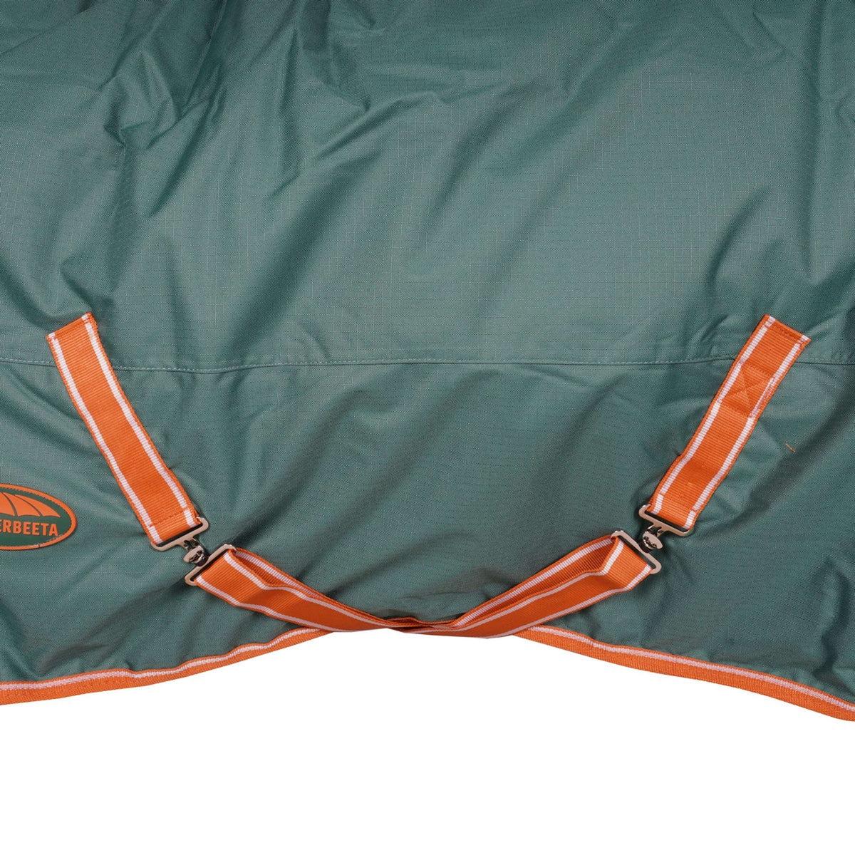 Weatherbeeta Couverture d'Hiver Comfitec Tyro Combo Neck Medium Green/Burnt Orange/White