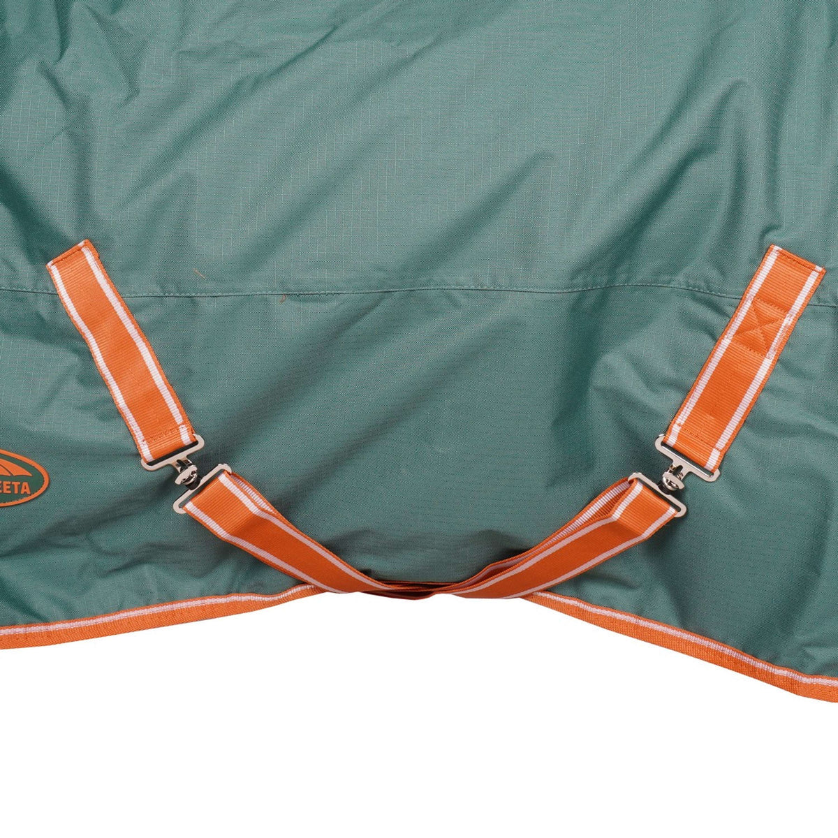 Weatherbeeta Couverture d'Hiver Comfitec Tyro Standard Neck Lite Plus Green/Burnt Orange/White