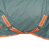 Weatherbeeta Couverture d'Hiver Comfitec Tyro Standard Neck Medium Green/Burnt Orange/White