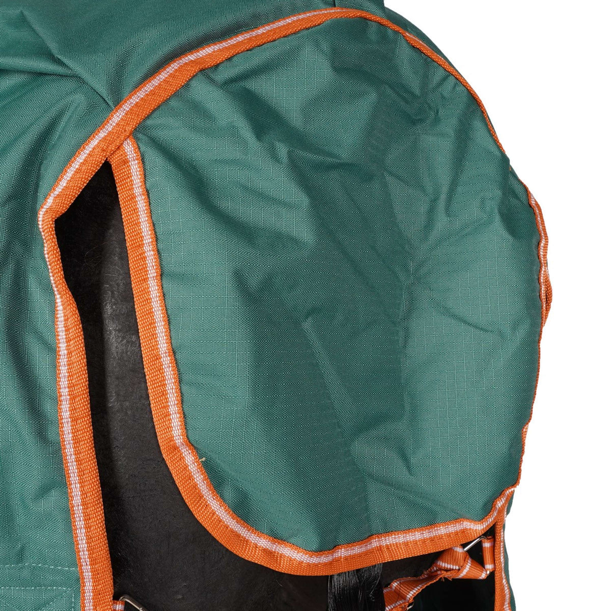 Weatherbeeta Couverture d'Hiver Comfitec Tyro Standard Neck Medium Green/Burnt Orange/White