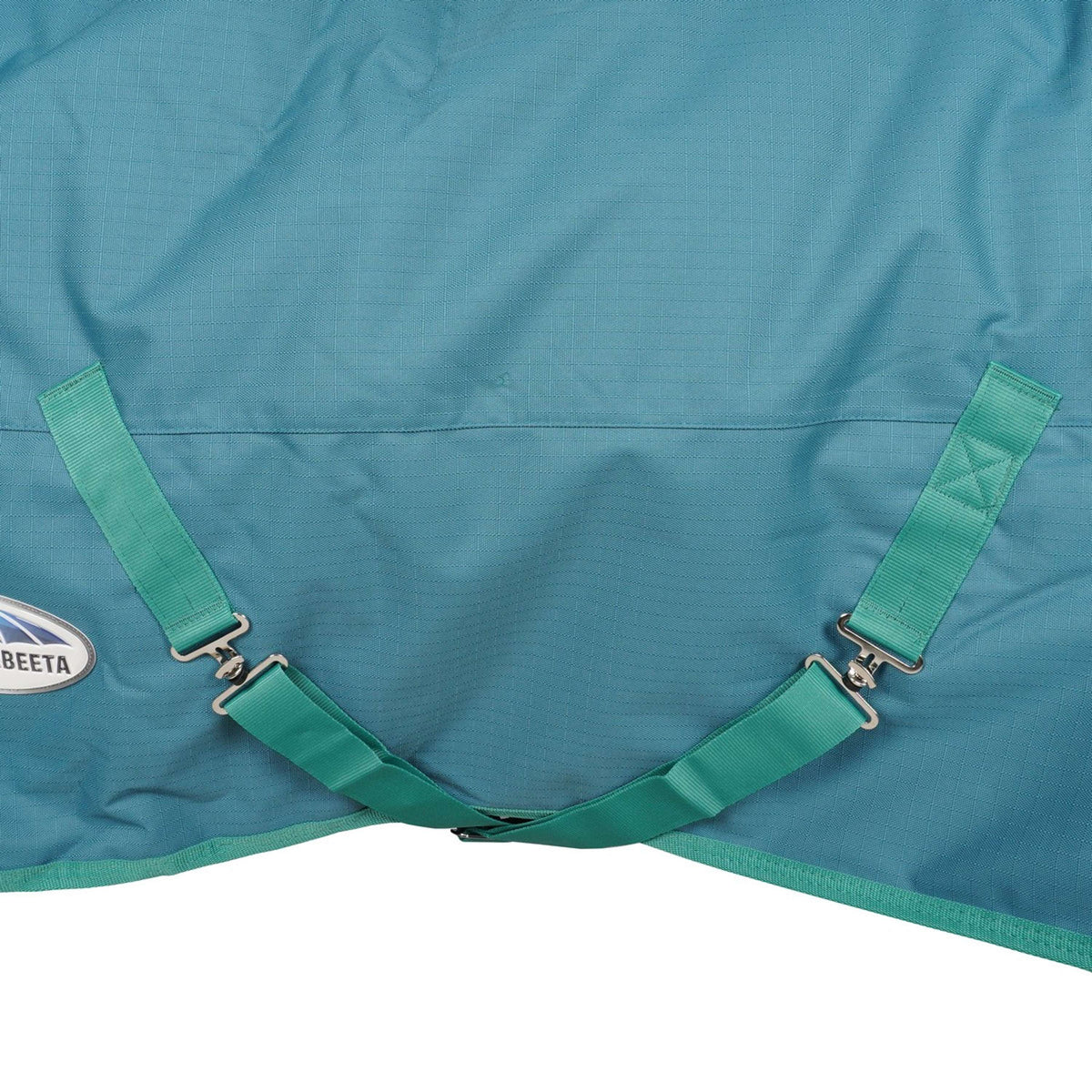 Weatherbeeta Couverture d'Hiver Green-Tec Medium 1200D Couvre-cou Amovible Dragonfly Blue/Bottle Green