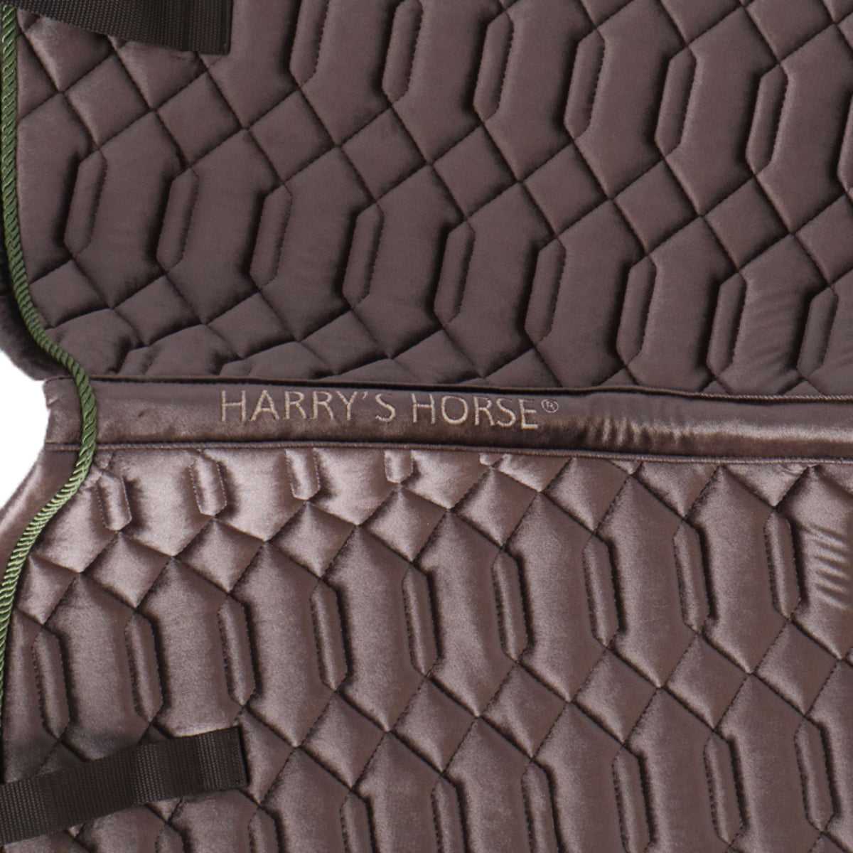 Harrys Horse Tapis de Selle Velvet WI23 Polyvalent Chocolat Chip