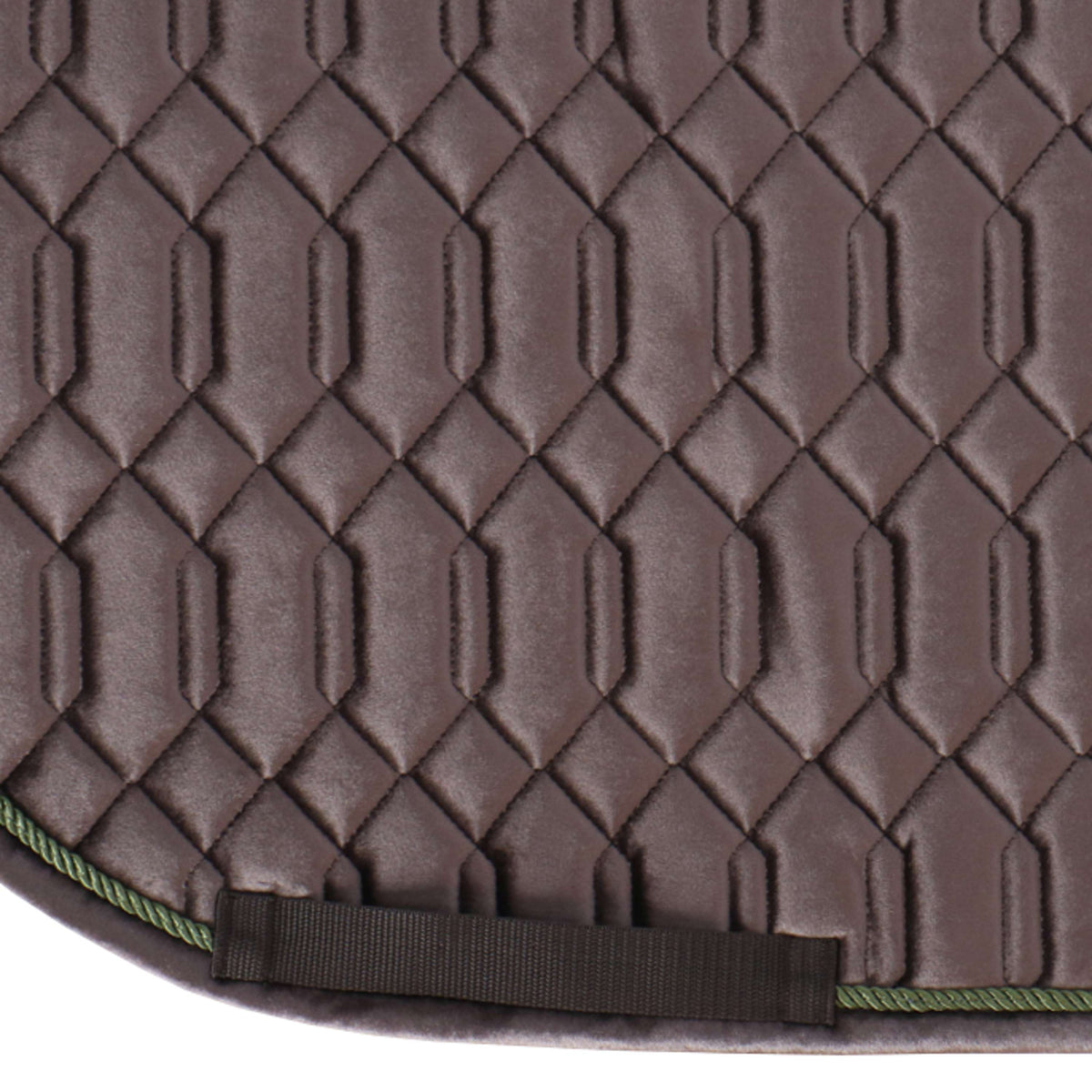 Harrys Horse Tapis de Selle Velvet WI23 Polyvalent Chocolat Chip