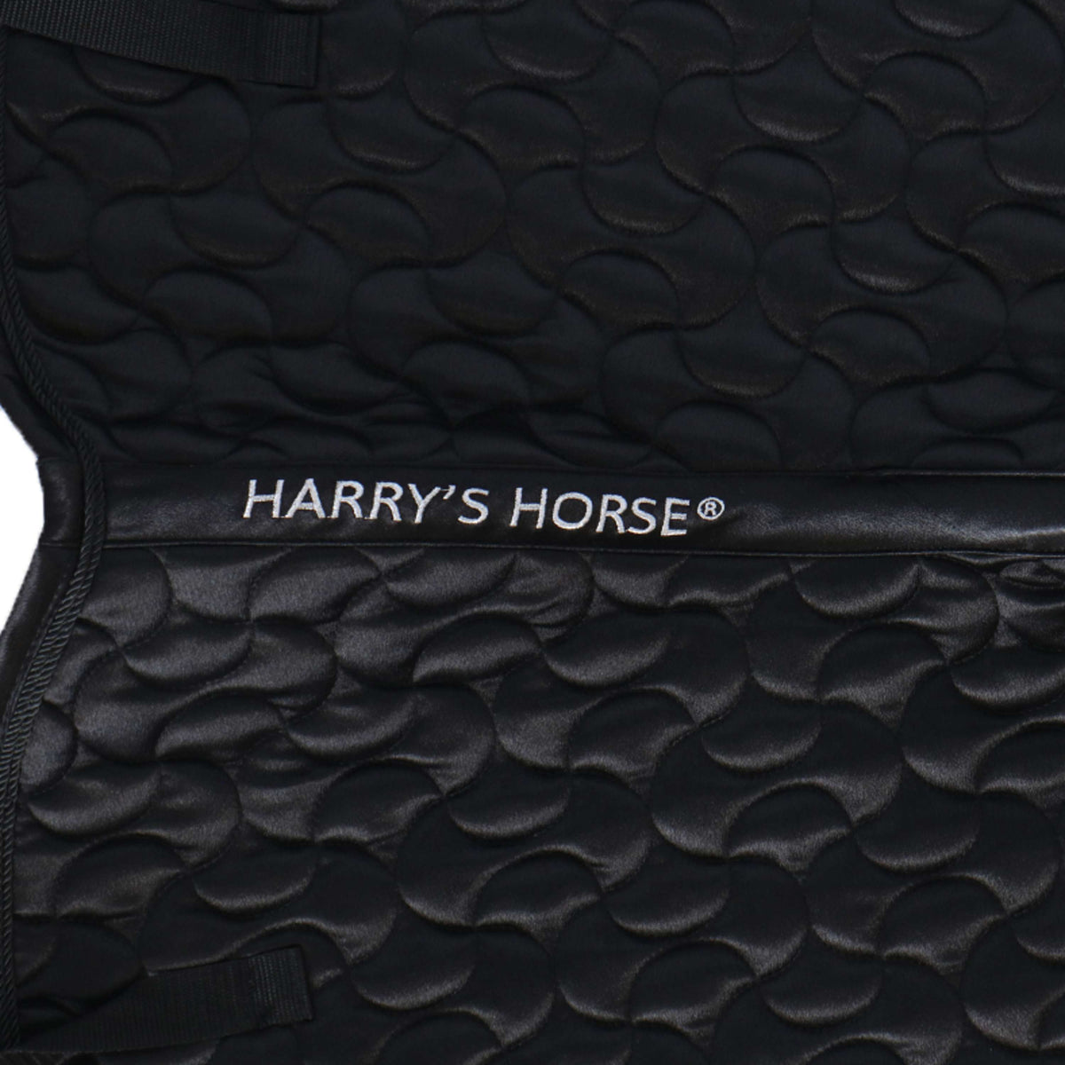 Harrys Horse Tapis de Selle Satin WI23 Polyvalent Jet Black