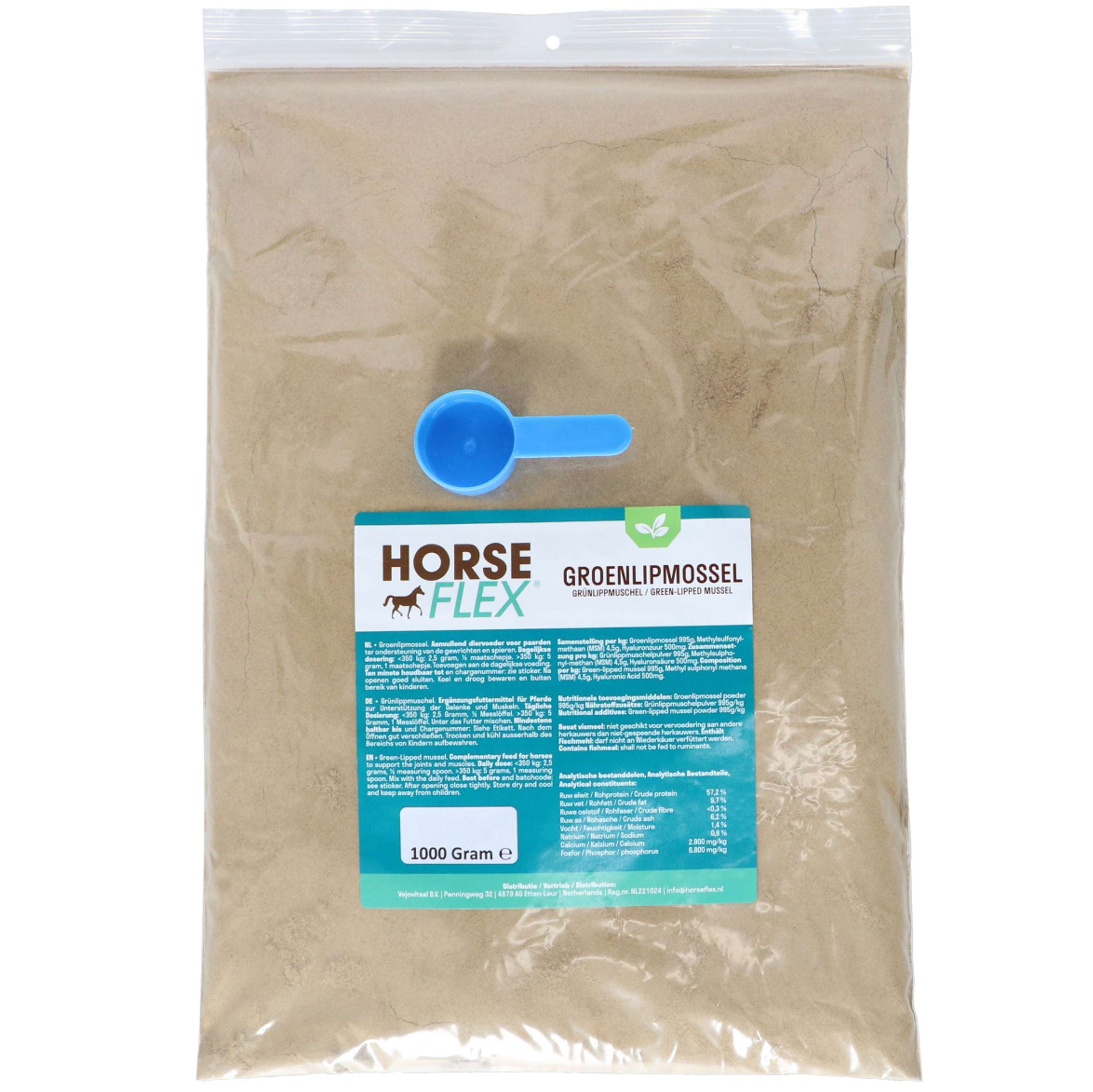 HorseFlex Extrait de Moule Verte Remplissage HorseFlex Extrait de Moule Verte Remplissage
