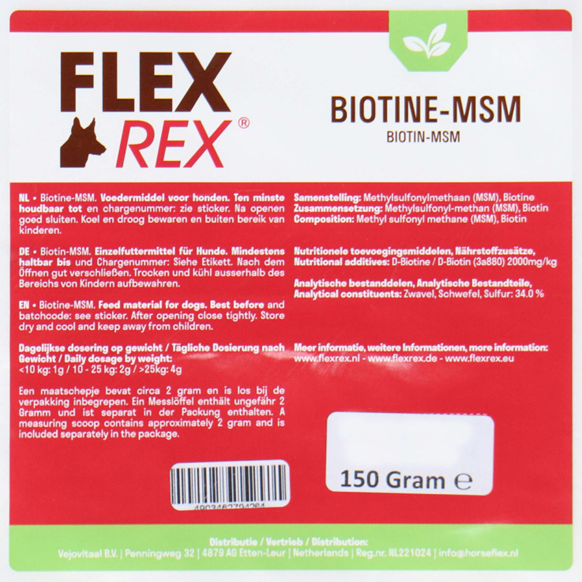 Flexrex Biotine-MSM Recharge