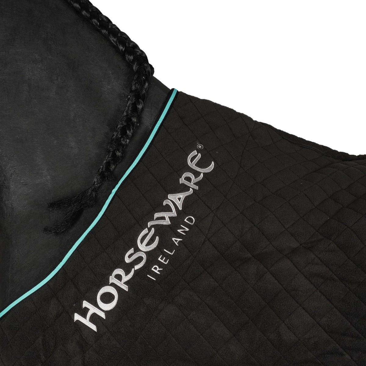 Horseware Couverture Rafraîchissante Autumn Noir/Aqua