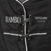 Rambo Couverture d'Écurie 100g Noir/Argent