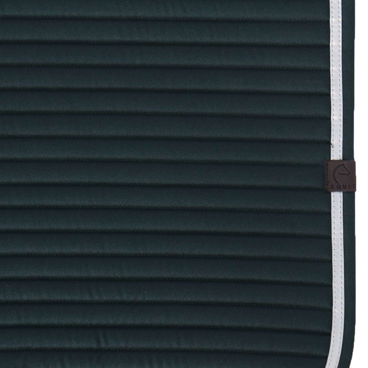 EQUITHÈME Tapis de Selle Spring de Saut Vert Foncé
