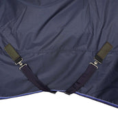 EQUITHÈME Couverture Imperméable Classic 600D 0g Marin