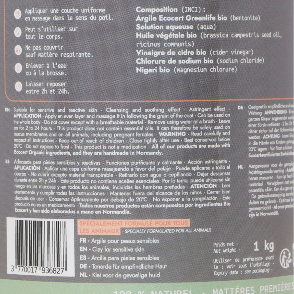 Alodis Argile Sensitive Clay 1kg