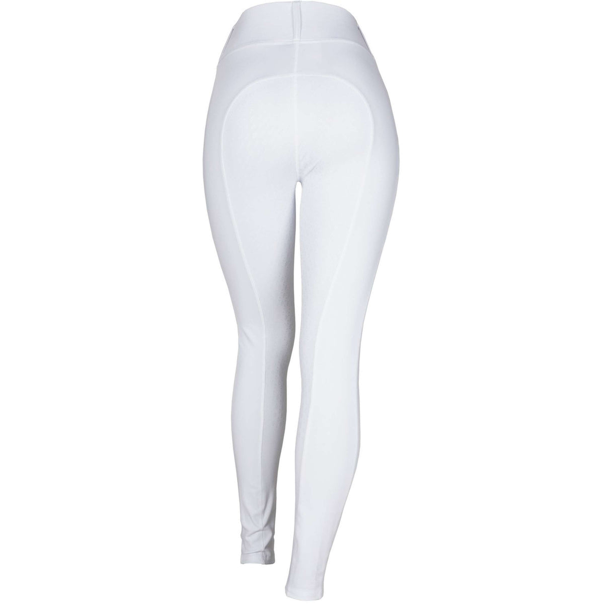 Rebel Pull On Legging d'Équitation Crystal Adhérence totale Blanc