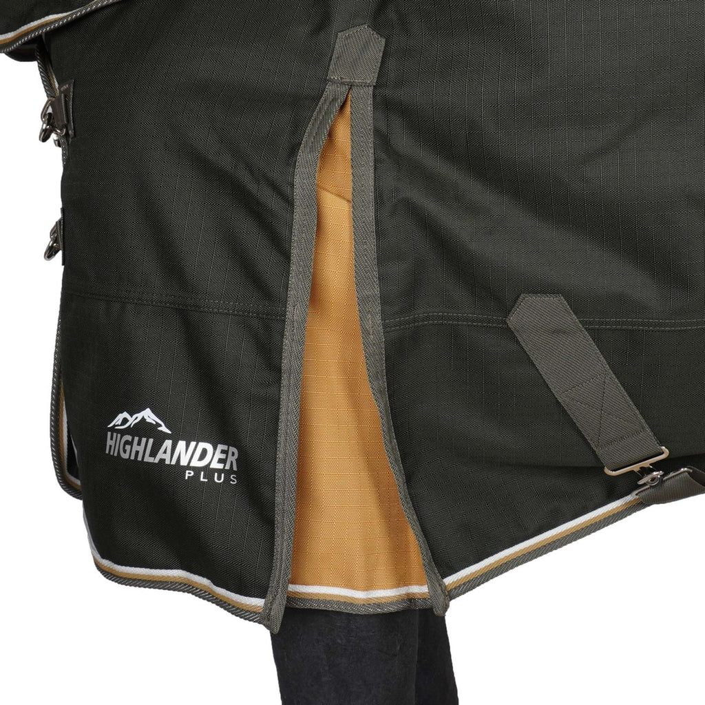 Highlander Plus by Shires Couverture d'Hiver Combo 50g Vert