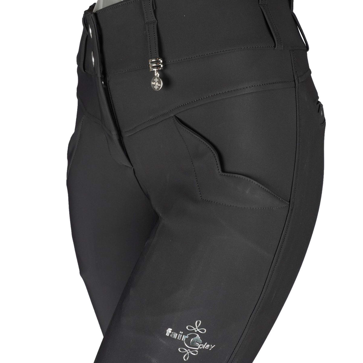 Fair Play Pantalon d'Équitation Vita Winter Full Grip Noir