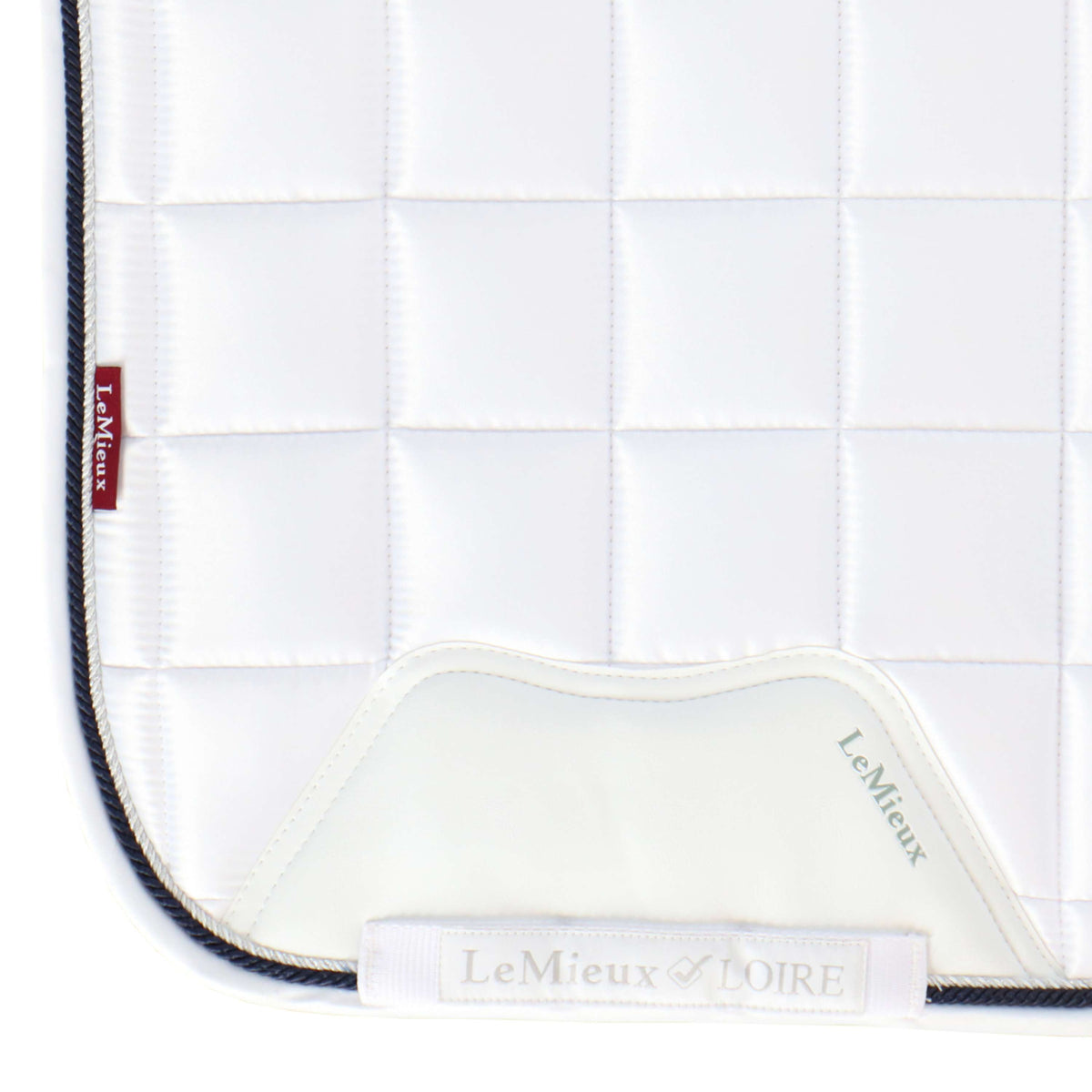 LeMieux Tapis de Selle Loire Dressage Blanc