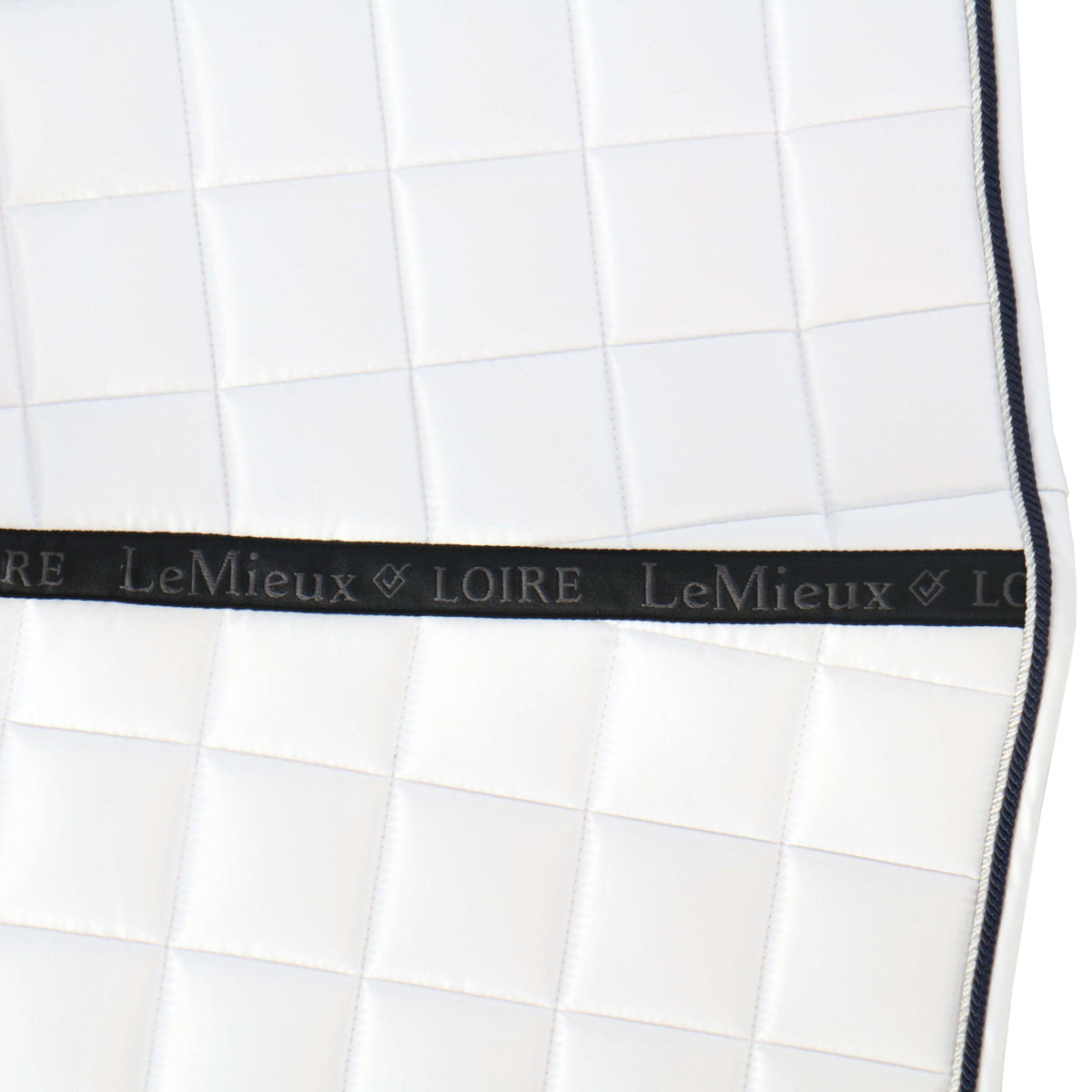 LeMieux Tapis de Selle Loire Dressage Blanc