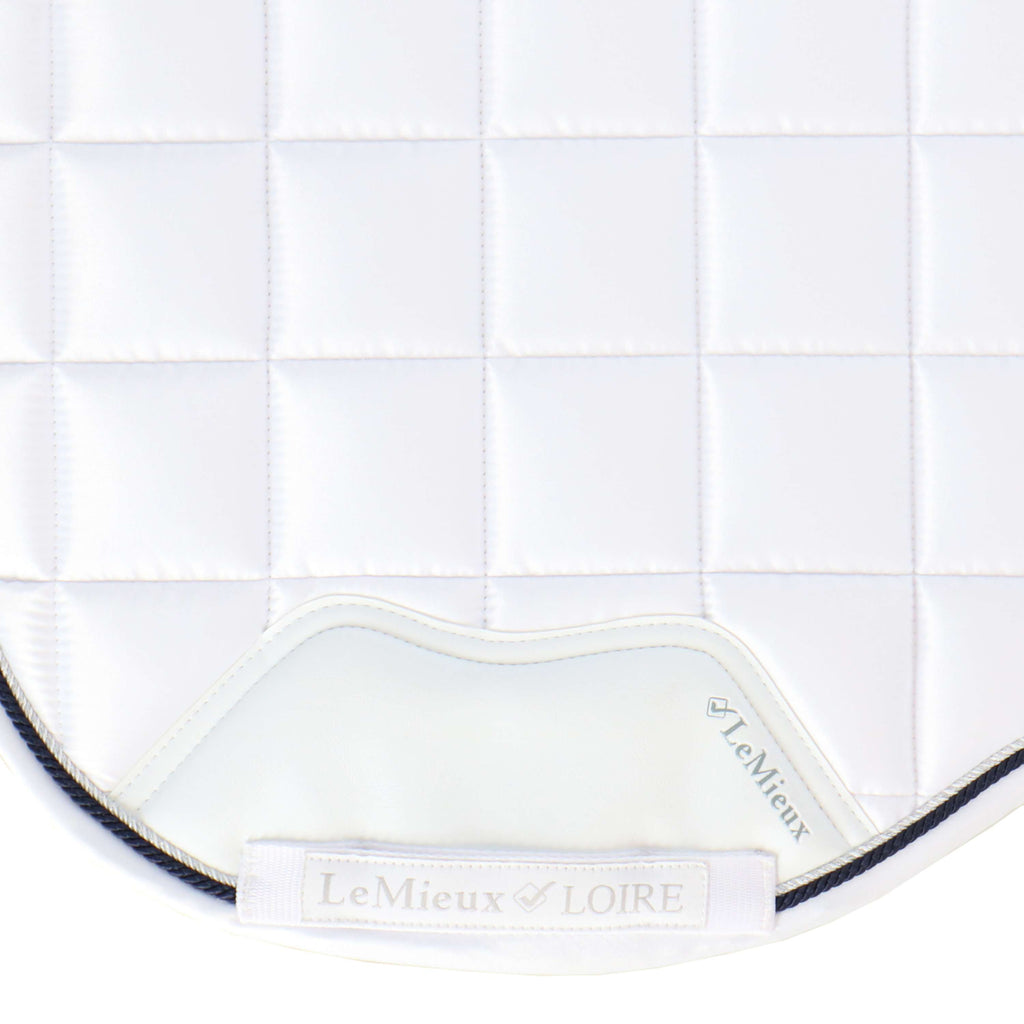 LeMieux Tapis de Selle Loire Polyvalent Blanc
