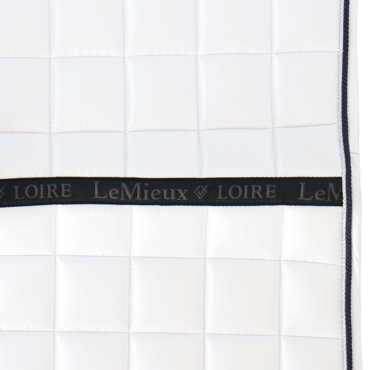 LeMieux Tapis de Selle Loire Polyvalent Blanc