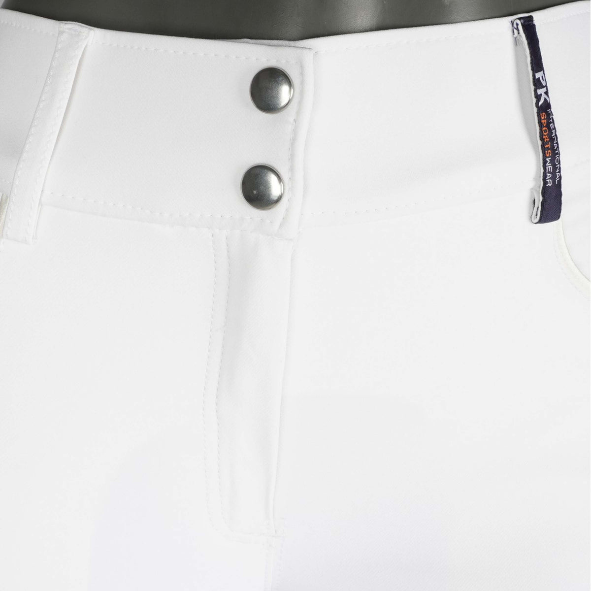 PK Pantalon d'Équitation Outsider Full Grip Blanc