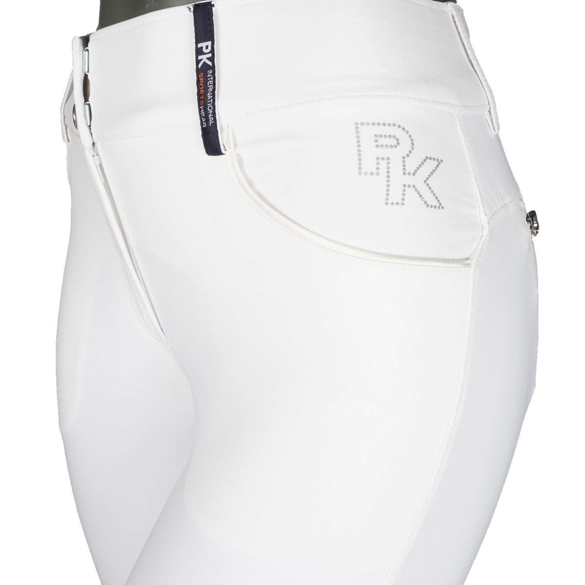 PK Pantalon d'Équitation Outsider Full Grip Blanc