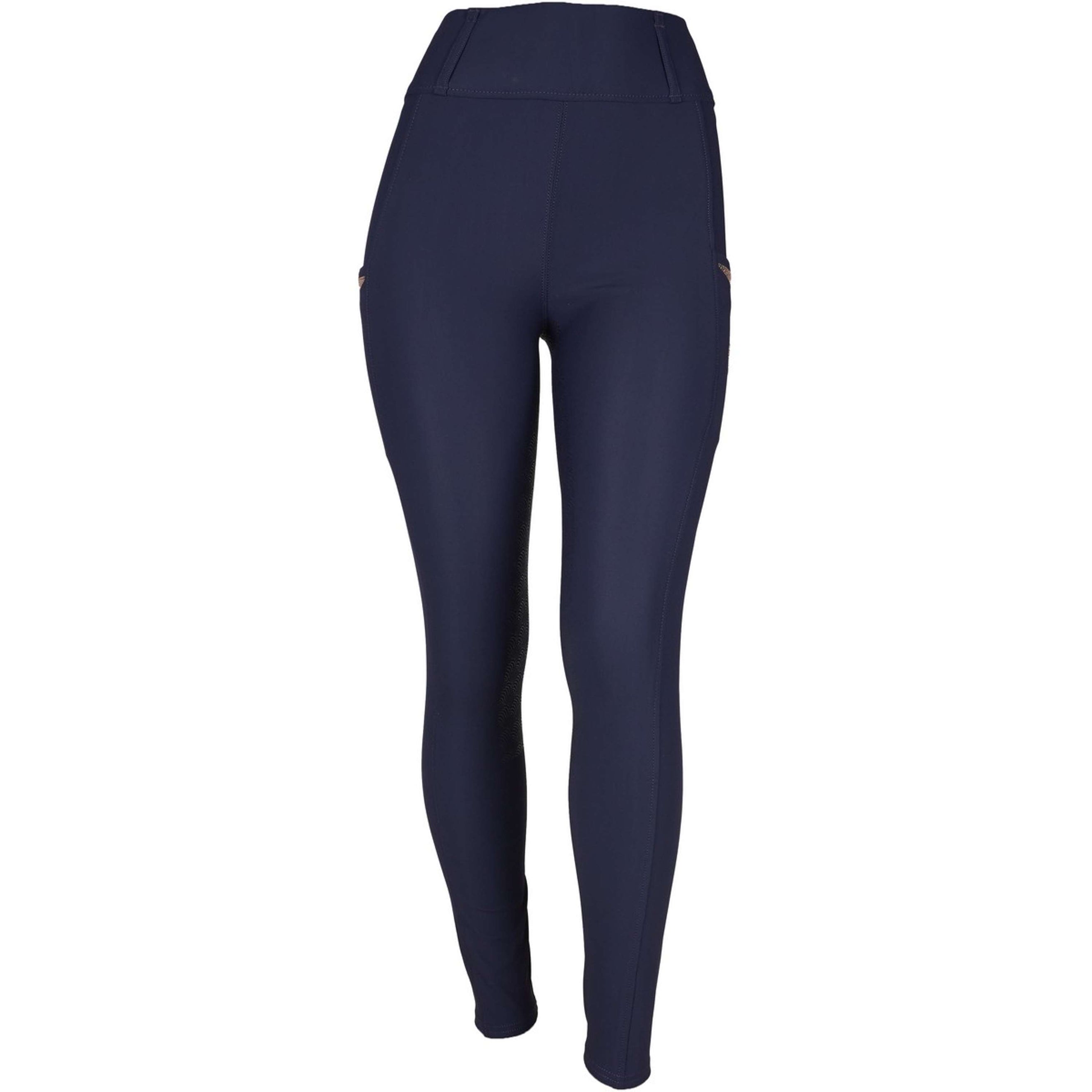 Montar Legging d'Équitation MoKelsey Full Grip Marin foncé