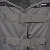 Harry's Horse Couverture Anti-Mouches Mesh Pro Belly Gris