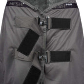 Harry's Horse Couverture Anti-Mouches Mesh Pro Belly Gris